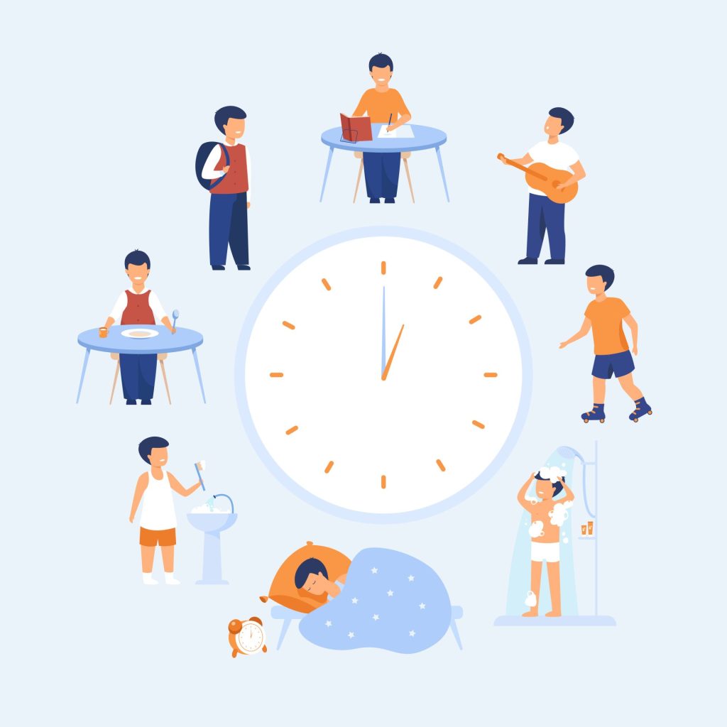 routine matinale